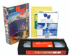 VHS tape with the history of arcades of bigger success of the SEGA