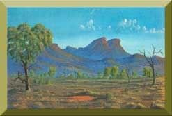 Wilpena pound - outback art