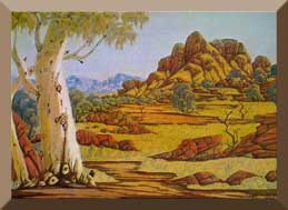 Central Australia - outback art