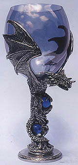 winged dragon glass