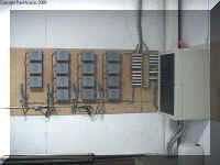 Plant Network Cabinet and Paging System Power Supplies.