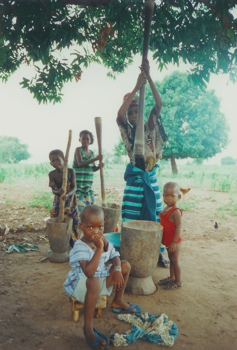 during the summer of 2002, parts of The Gambia including Yallal went through a drought causing a 40-50% crop loss