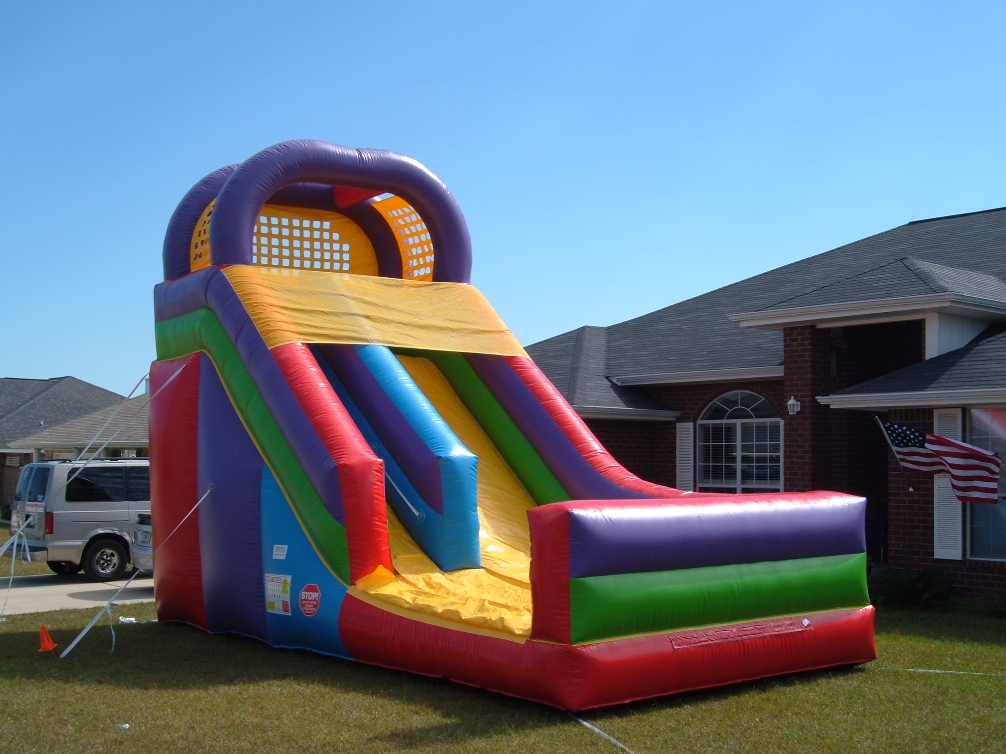 Tallest inflatable water slide in world' in Gilbert