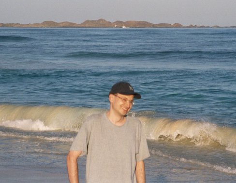 By the beach