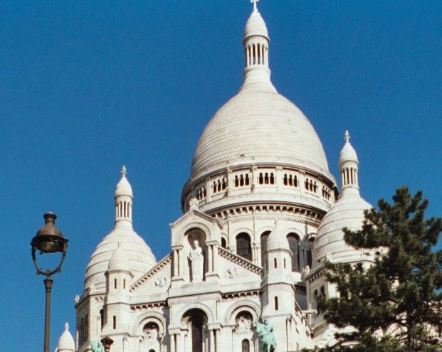 Closeup of Sacre Coeur