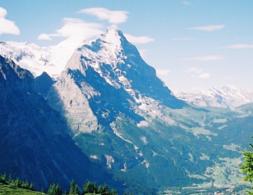 The Eiger from Grosse Scheidegg