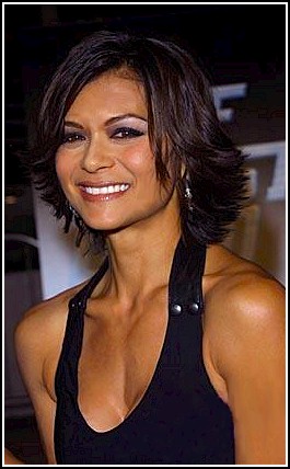 Nia Peeples at the "Half Past Dead" premiere 2002