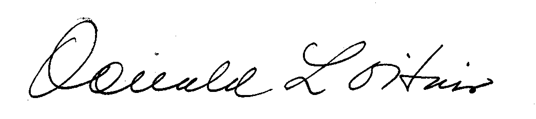 Donald L. O'Hair signature
