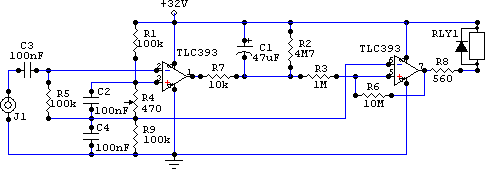 Circuit for asymmetrical power supply