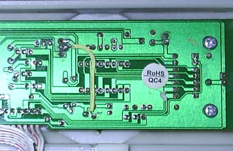Nodes to solder on front panel board