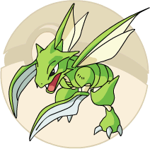 A wining Scyther from the Bug-Catching Contest