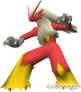 Blaziken in the Pokmon Colosseum.
Click to see larger!