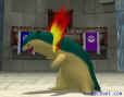 Typhlosion displays itself before its audience.
Click to see larger!