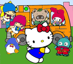 hello kitty and friends