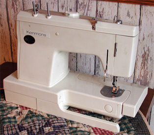 Kenmore Sewing Machine Back Side