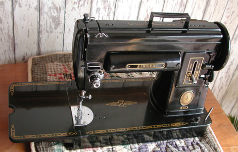 Black Singer 301 Sewing Machine