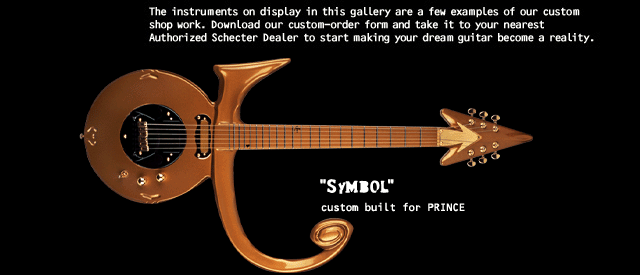 Image result for prince love symbol guitar