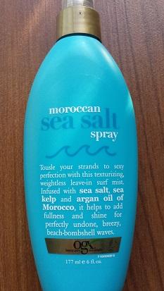 2 Bottles OGX Moroccan Sea Salt Spray Kelp Argan Oil Of Morocco 6 Oz.