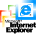 Click here to download the latest version of Microsoft's Internet Explorer.
