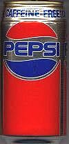 Caffeine Free Pepsi (1990, USA)