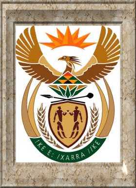 New coat of arms of the Republic of South Africa