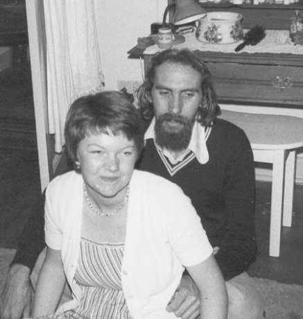 With Ann, Stellenbosch 1976