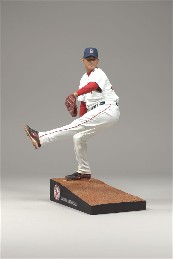 McFarlane Toys MLB Series 21 Daisuke Matsuzaka Figure Boston Red Sox White Jersey