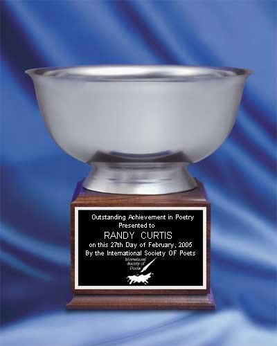 International Poet of Merit Silver Award Bowl
