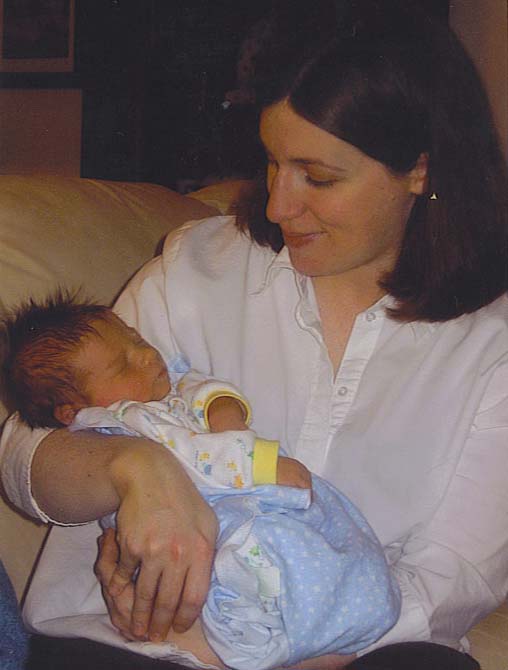 Luke William Caverlee and mother Sherry