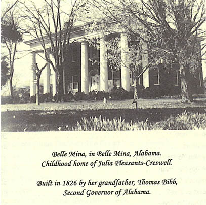Julia Pleasants-Creswell's Childhood Home Place