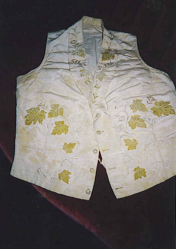 David Creswell's Wedding Jacket