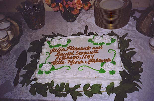 wedding cake