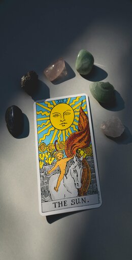 Carta del Sole nei Tarocchi Rider-Waite