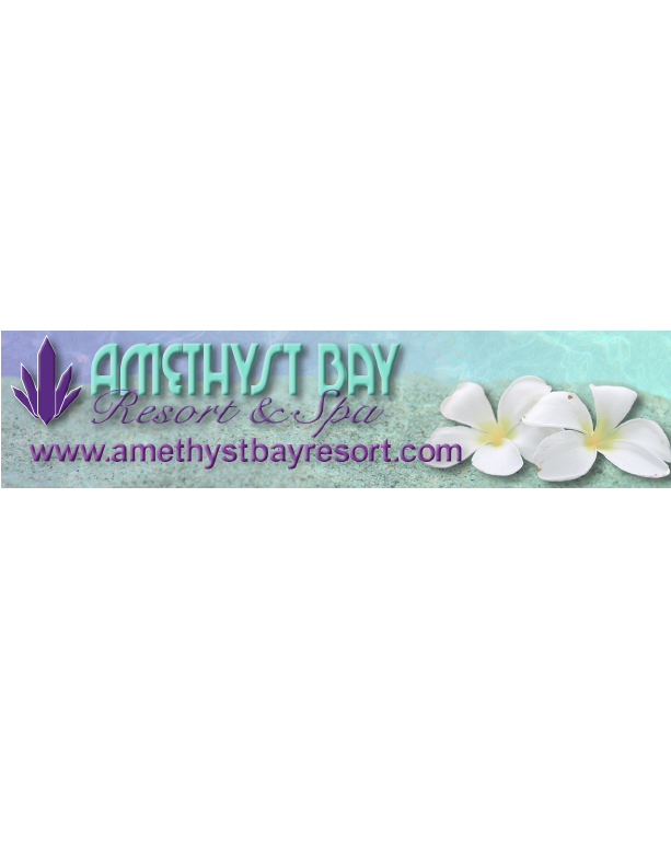 Amythest Bay Resort and Spa Web Ad