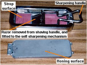 Rolls Razor self-sharpening equipment