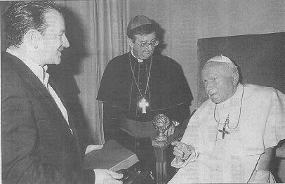 Bono meets the Pope