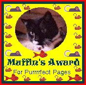 Muffin's Award for Purrrrfect Pages