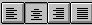 Showing the justification buttons