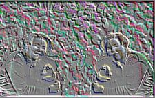 twins embossed