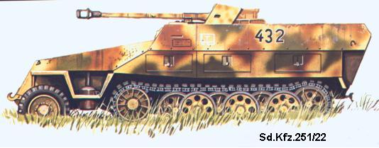 mittlere Sch�tzenpanzerwagen Sd.Kfz.251/22