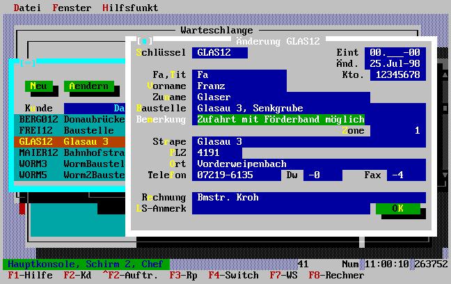 Turbo Vision Fenstertechnik ohne Windows