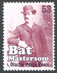 Bat Masterson Artistamp