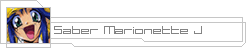 Saber Marionette J
