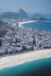 Rio de Janeiro helicopter view