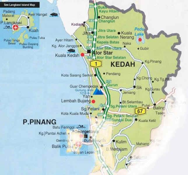 Kuala Muda Kedah Map Super Clean Holiday And Tour Sdn Bhd - Kedah