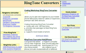 cached content from ringtone  converter