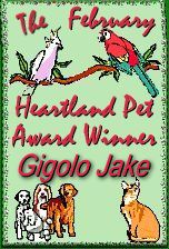 heartland Pet Award Site of the Month
