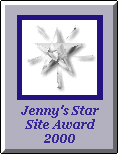 Jenny's Star Site Award