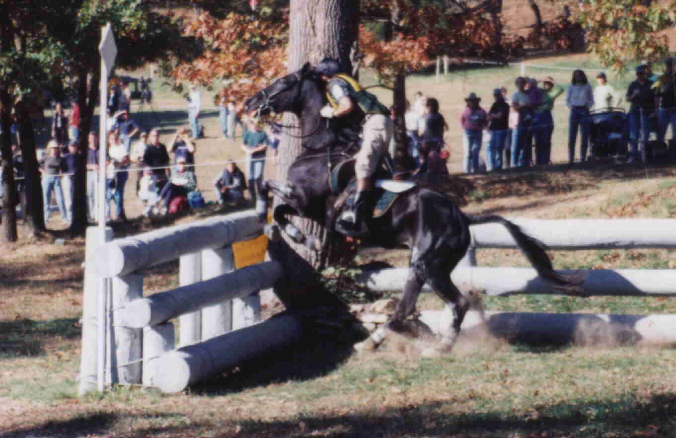 Pair competing at Fairhill
