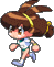 Animated Girl Running